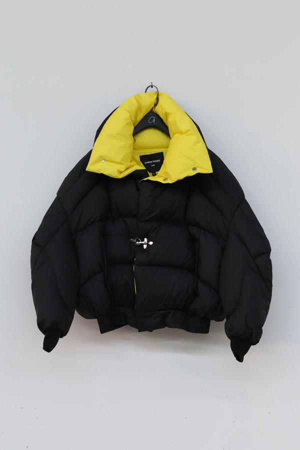 CHENPENG Contrasting Color Large Lapel Jacket CP19AWJ005